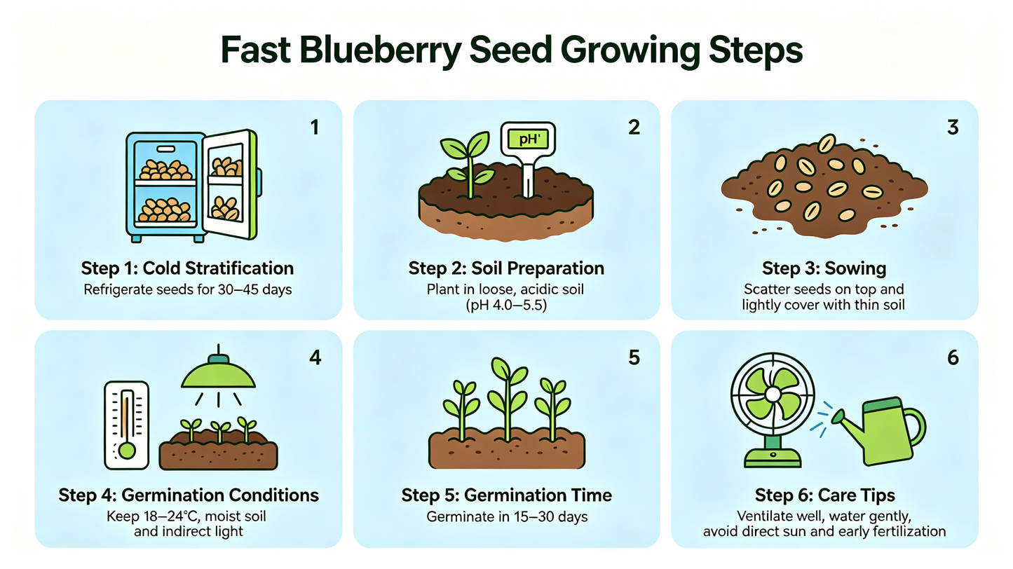 ๐ซ Sweet Blueberry Seeds | Easy to Grow