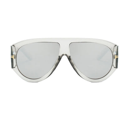 'T' Design Toad Frame Aviator Sunglasses