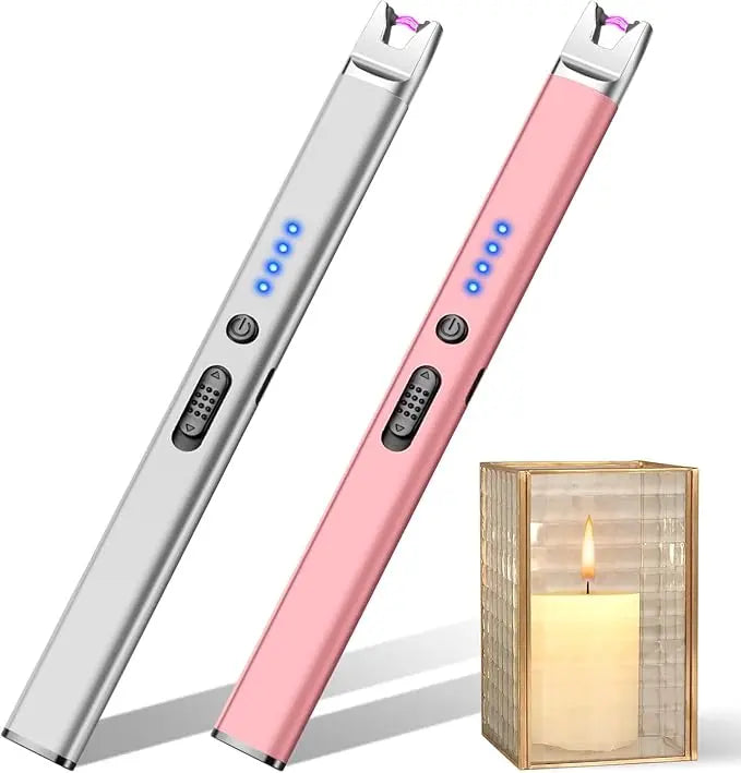 🔥Hot Sale 2 Pack Electric  Lighter, Rechargeable USB