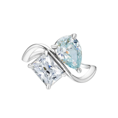 Mother & Daughter Infinity Ring – A Bond Forever Engraved in Stone