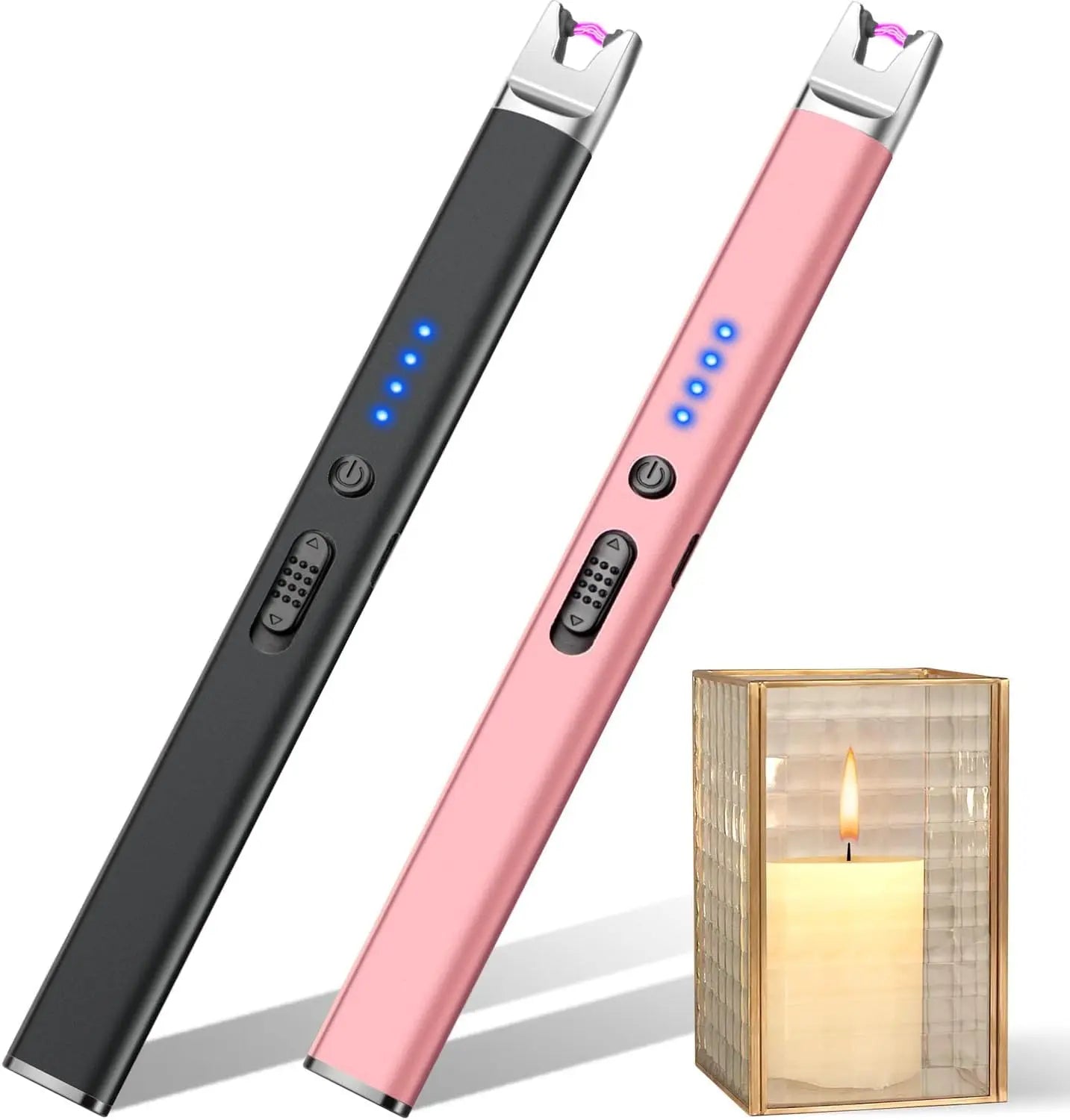 🔥Hot Sale 2 Pack Electric  Lighter, Rechargeable USB